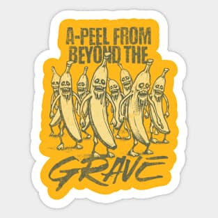 A-Peel From Beyond the Grave Sticker